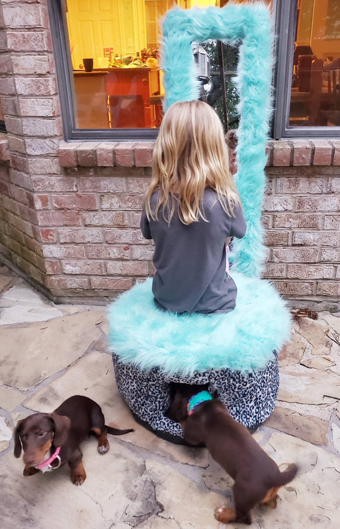 Vanity Set kids pet bed, vanity mirror pet bed, ottoman pet chair, kid chair with pet bed and vanity mirror, dog ottoman and kid chair