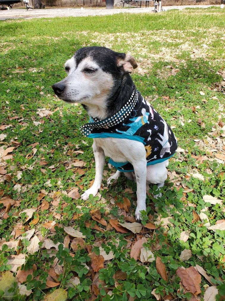 Dog Print Fleece Pet Jacket, Fleece Dog Jacket, Fleece Cat Jacket, Pet Jacket, Pet Shirt, Pet Clothes, dog coat, pet coat, Fleece pet shirt