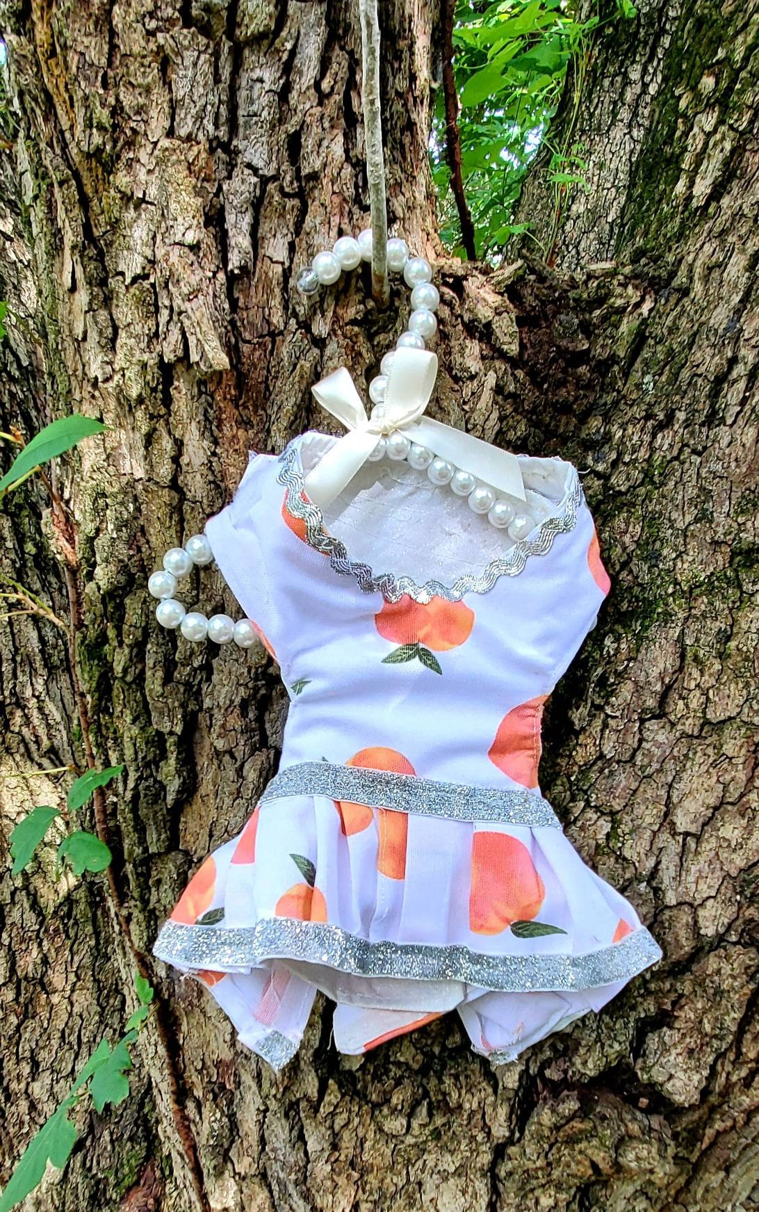 Peach Pet sundress, peach Pet dress, peach cat dress, peach dog dress, peach cat dress, peach dog dress, pet dresses, peaches pet dress