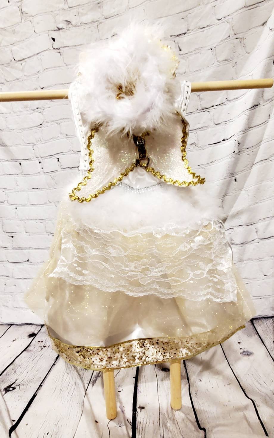 Pet Angel Pet Costume, Angel Pet Harness, Angel dog Costume, Angel Cat Costume, Halloween Angel Costume, Halloween Pet Costume