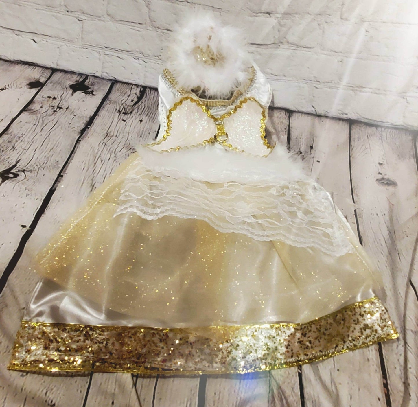 Pet Angel Pet Costume, Angel Pet Harness, Angel dog Costume, Angel Cat Costume, Halloween Angel Costume, Halloween Pet Costume