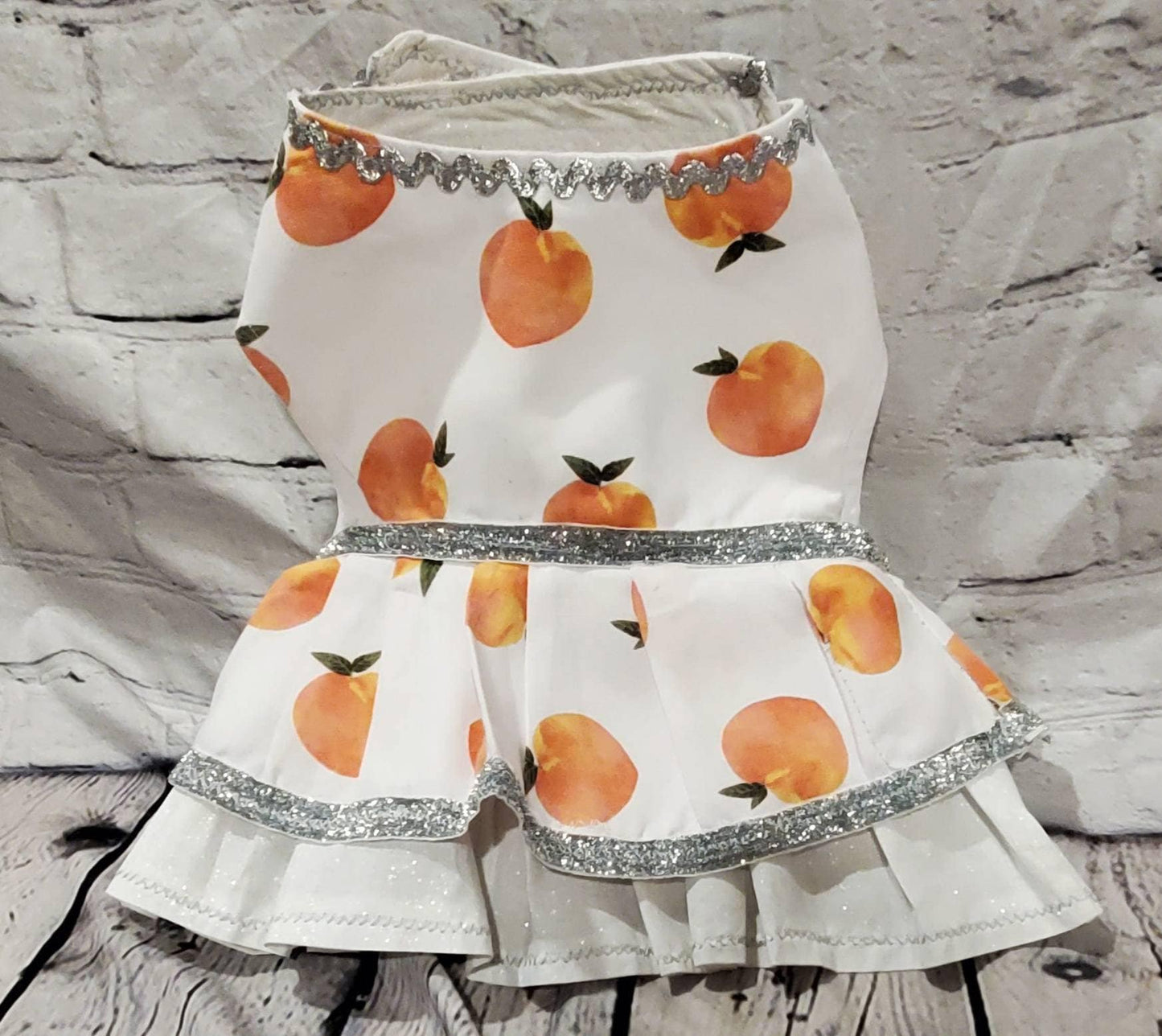 Peach Pet sundress, peach Pet dress, peach cat dress, peach dog dress, peach cat dress, peach dog dress, pet dresses, peaches pet dress