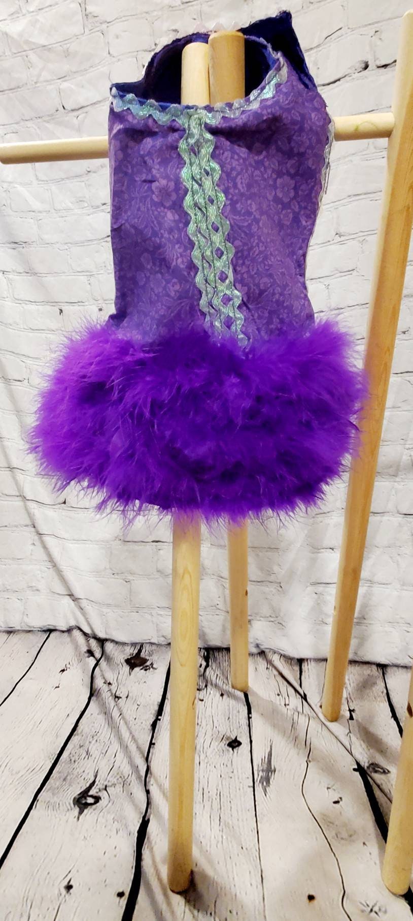 Feather Pet dress, fun pet dress, feather cat dress, cherry cat dress, feather dog dress, cherry dog dress, cherry pet dress, purple feather