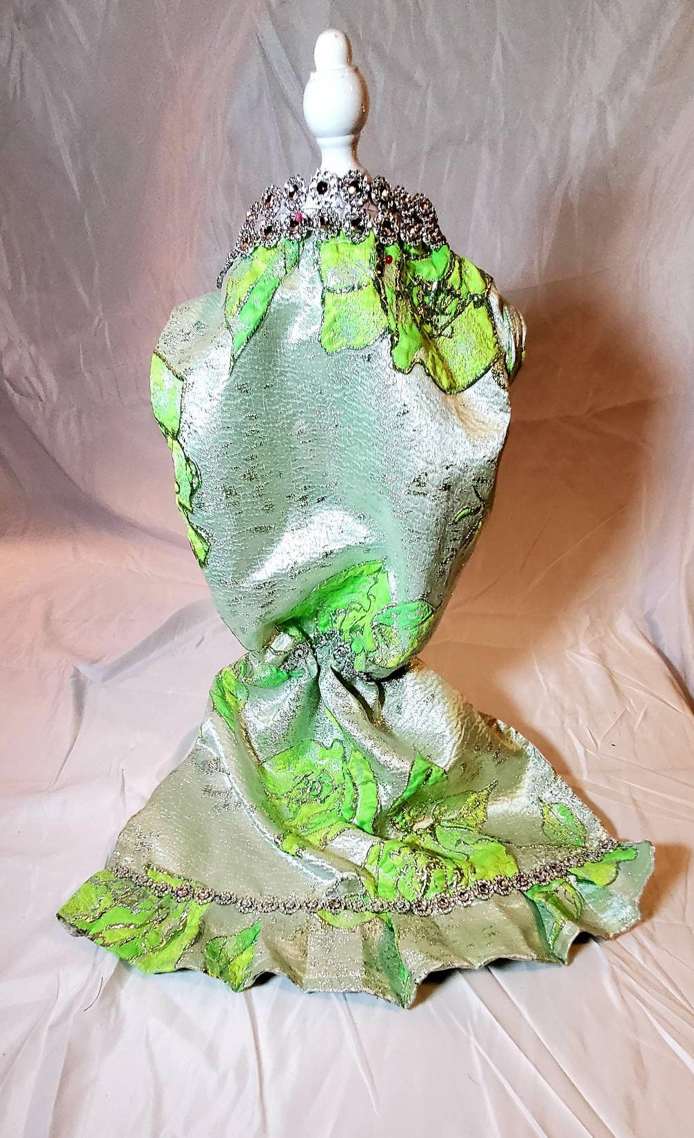 Brocade pet dress, brocade dog dress, brocade cat dress, 3D pet dress, handmade flower pet dress, dresses for pets, dog dresses