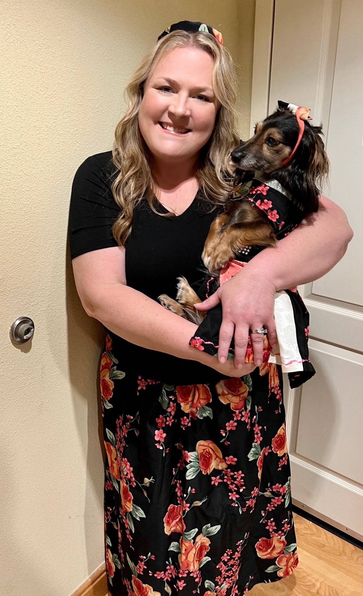 Mommy and doggy matching outfits, custom doggy and owner outfits, mommy and me clothing, match ne outfits, design your own matching pet
