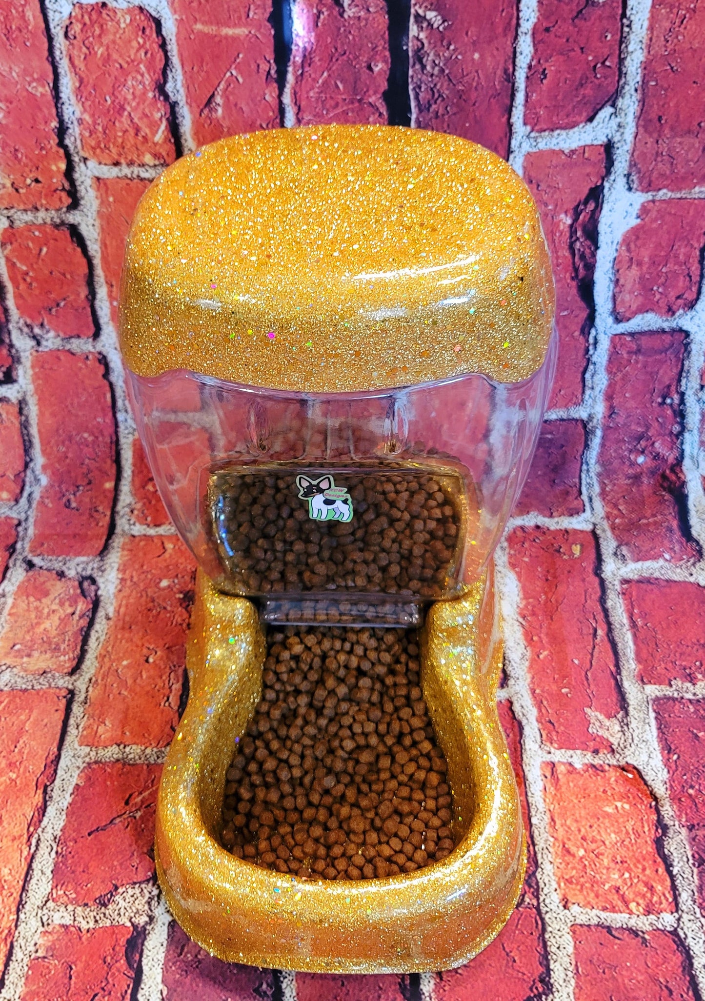 Glitter Gravity food Bowl, glitter resin gravity food bowl, pet gravity food bowl, dog gravity food bowl, personalize gravity pet bowl, cat