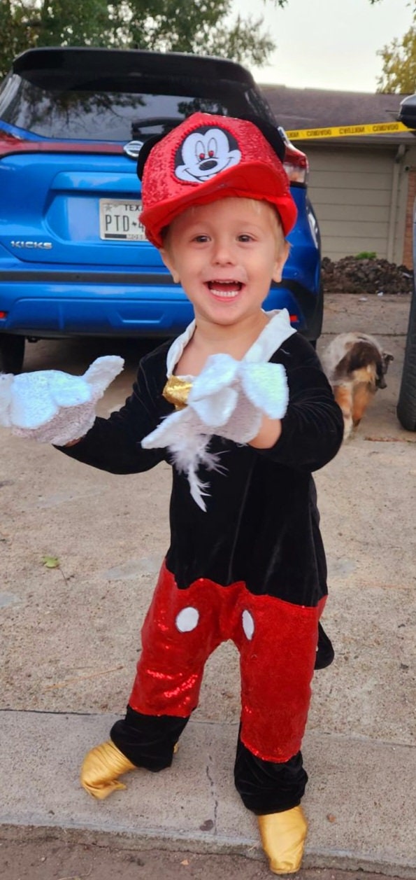 Mickey Mouse Kid Costume, Mickey Mouse Toddler Costume, Mickey Mouse Youth Costume, Mickey Sequin costume