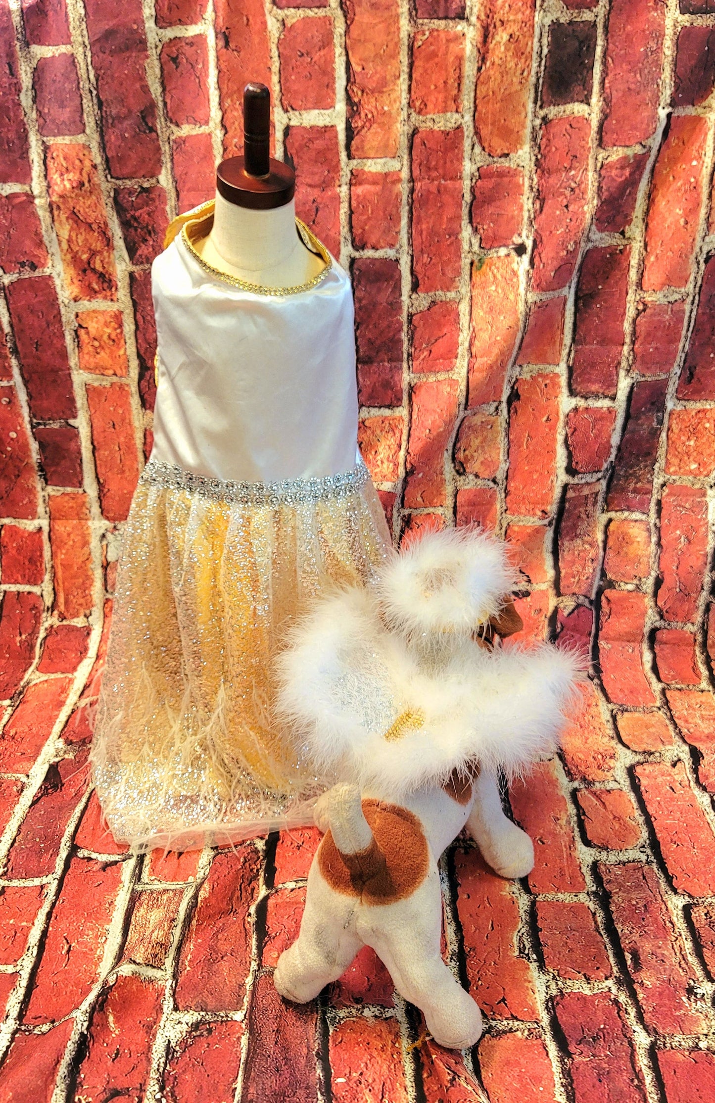 Pet Angel Pet Costume, Angel Pet Harness, Angel dog Costume, Angel Cat Costume, Halloween Angel Costume, Halloween Pet Costume