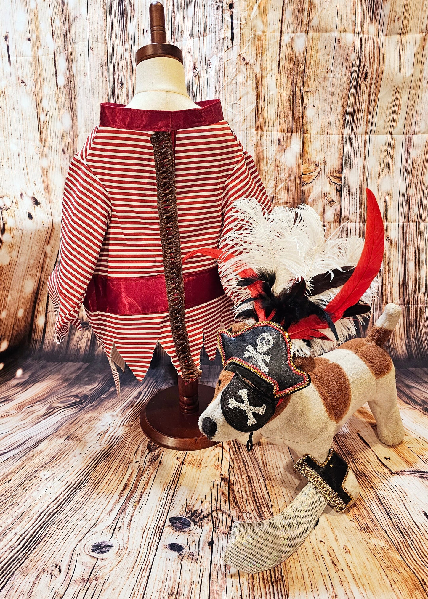 - Pirate pet costume, Pirate dog Costume