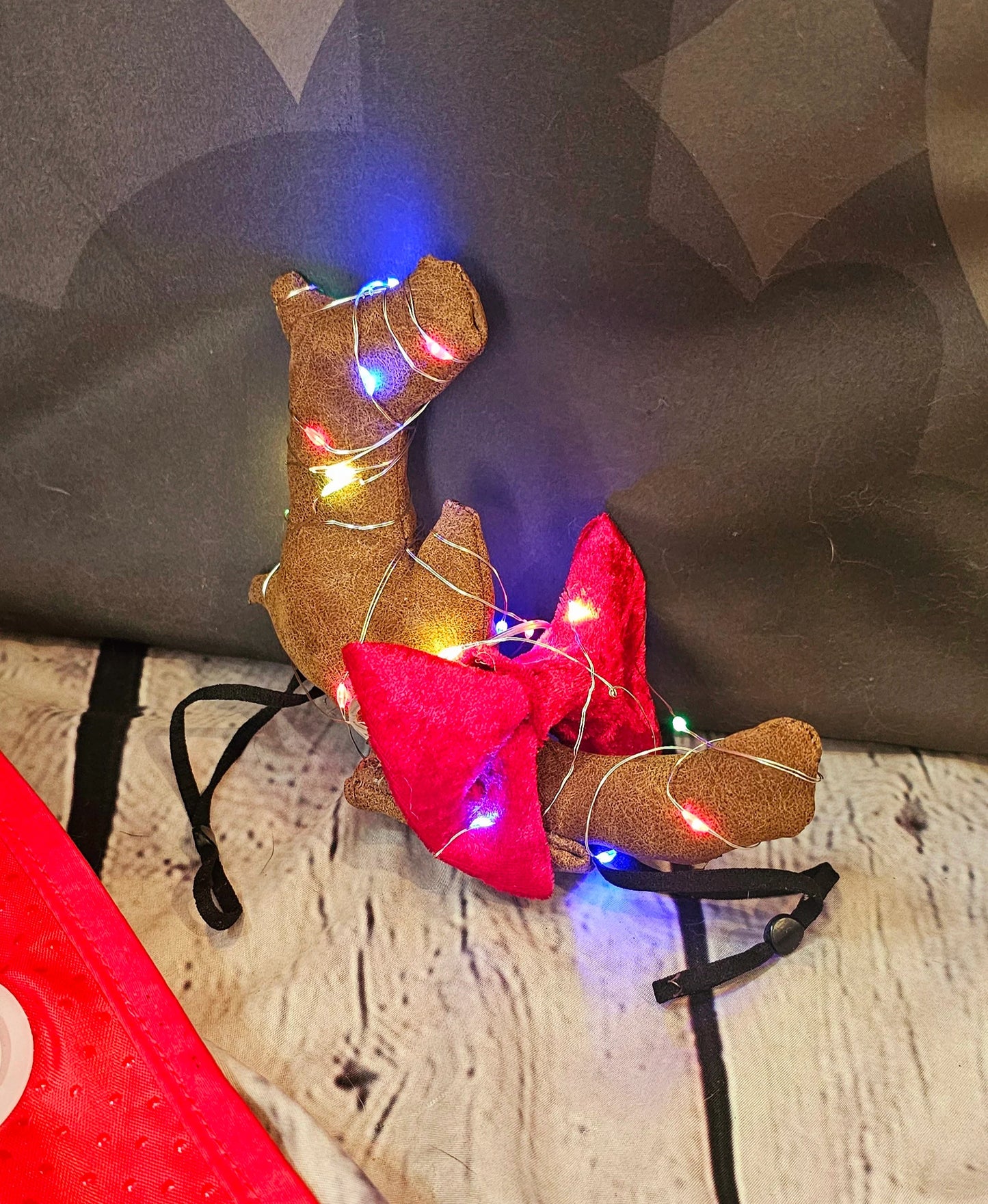 Max the Grinch pet antlers, Max the grinch that stole Christmas dog antlers, light up pet antlers, cat antlers, The Grinch Max antlers