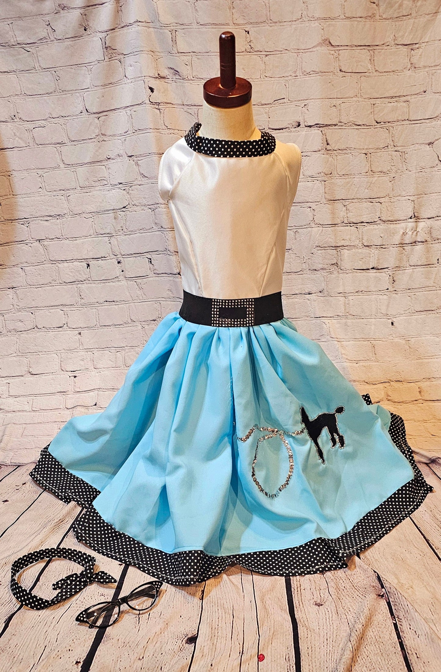 sock hop 50s baby costume, 50s car hop baby costume, 50s car hop toddler costume, 50s car hop girl costume, 50s costume for girls