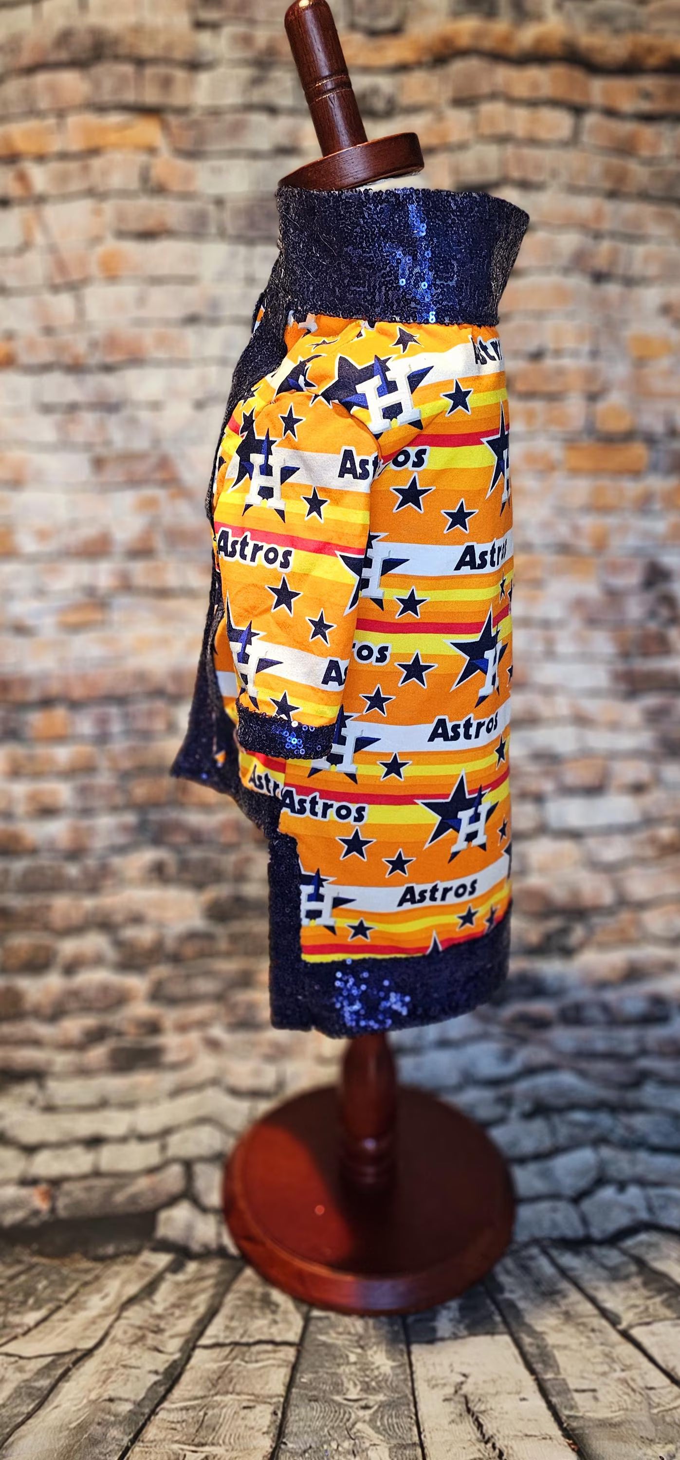 Houston Astros sequin Pet Shirt, Astros Pet shirt, Houston Astros dog shirt, vintage Astros Pet shirt, Astros sequin pet shirt, Astros collar pet