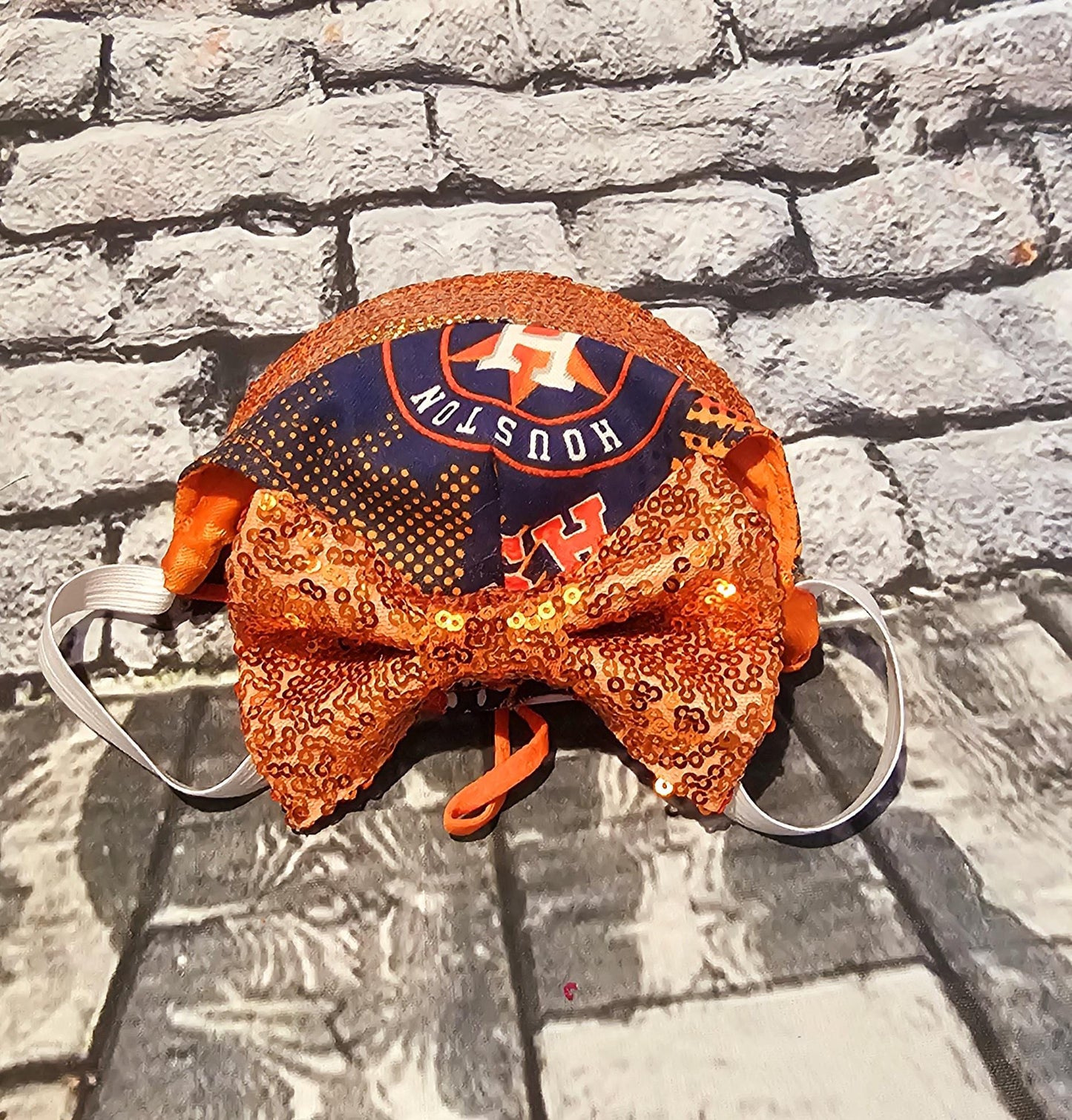 Pet sequin hat, pet astros sequin hat, dog astros sequin hat, pet hats, dog hats, Houston astro sequin hat, hats for dogs