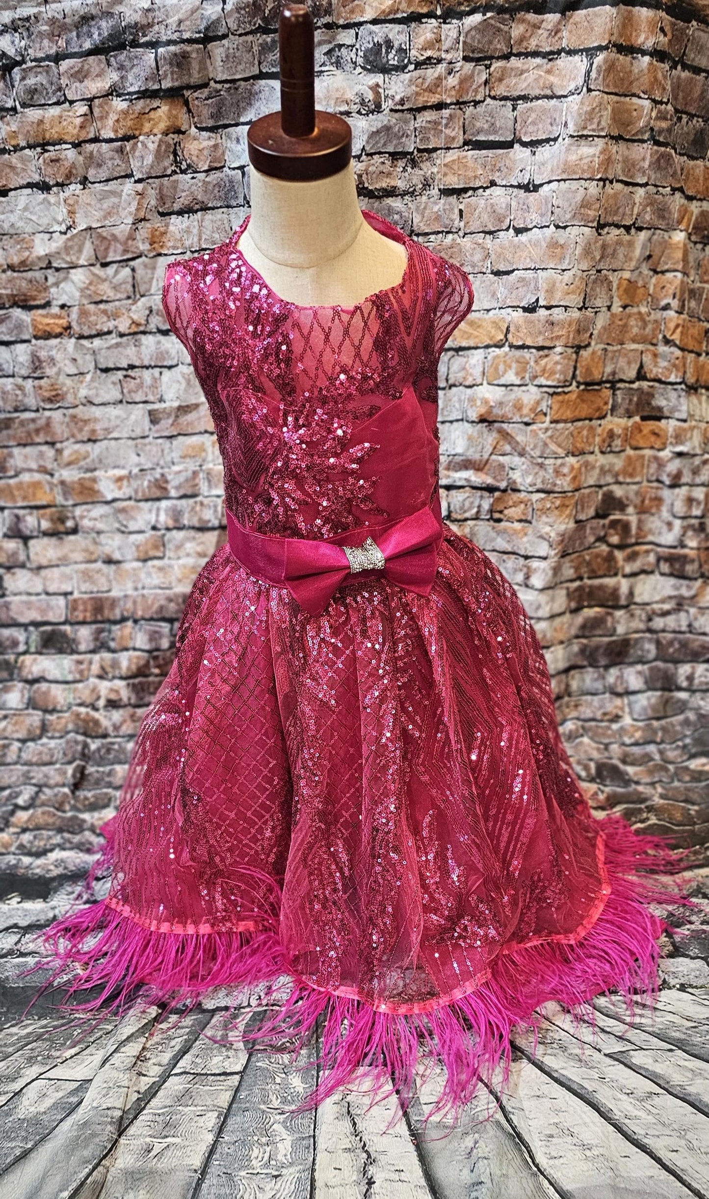 Couture pet dress, fushia pet dress, pink pet dress, Valentines pet dress, fushia dog dress, sequin pet dress, special occasion dog dress