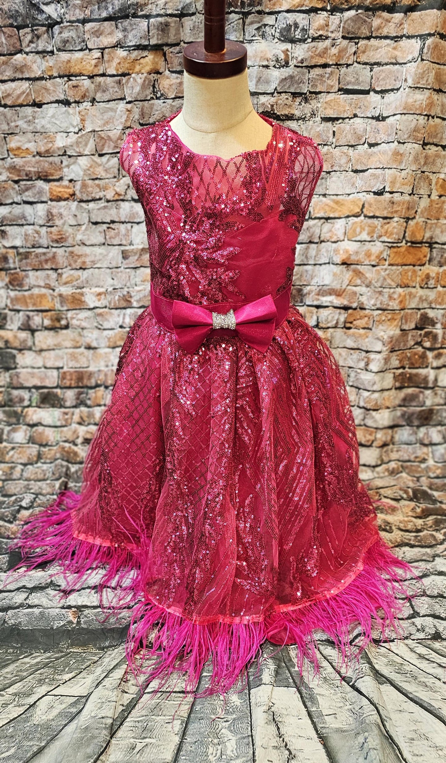 Couture pet dress, fushia pet dress, pink pet dress, Valentines pet dress, fushia dog dress, sequin pet dress, special occasion dog dress