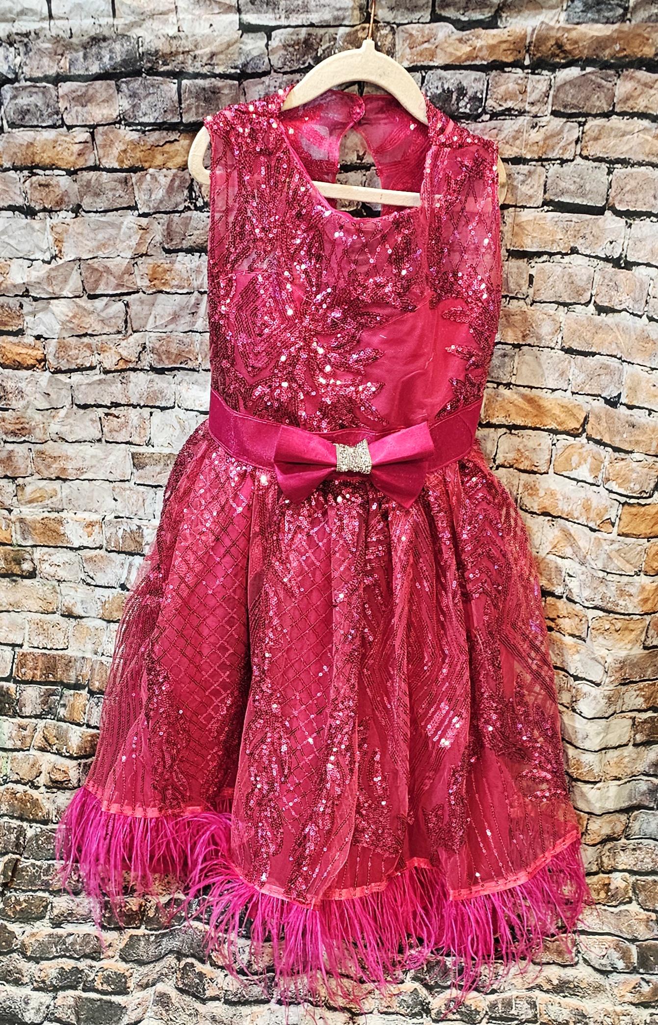 Couture pet dress, fushia pet dress, pink pet dress, Valentines pet dress, fushia dog dress, sequin pet dress, special occasion dog dress