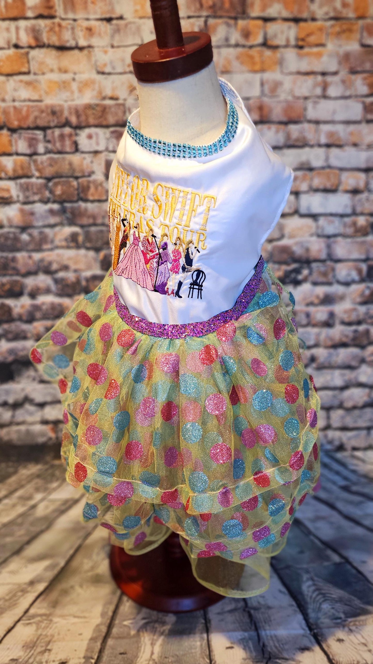 Taylor Era Pet dress, Embroidered Taylor pet dress, Taylor Era dog dress, Taylor Era cat dress, Era's dog dress