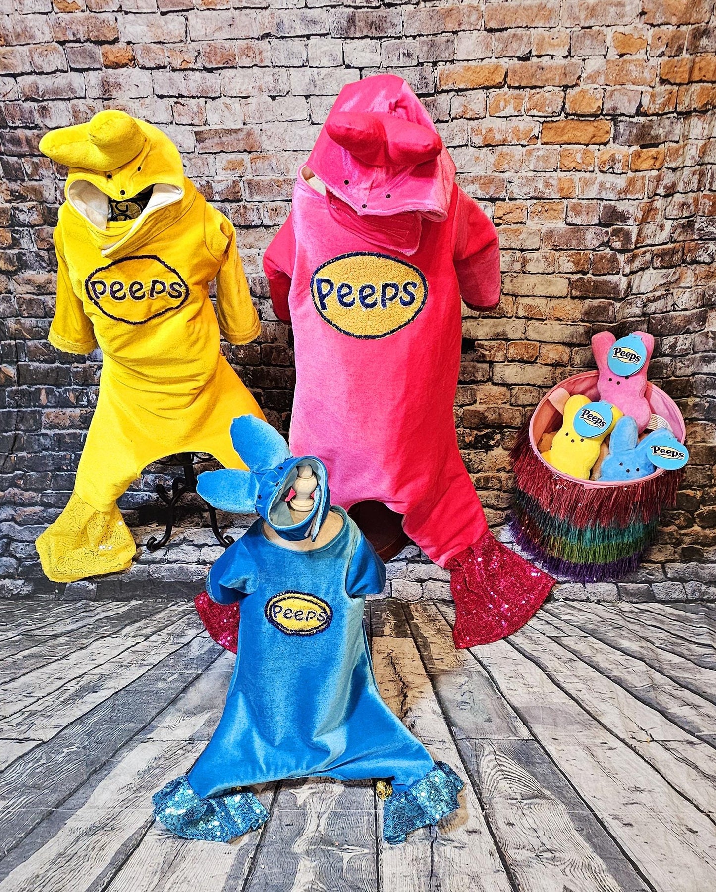Peeps pet costume, bunny pet costume, Easter pet costume, peeps dog costume, peeps marshmallow pet costume, Easter bunny pet costume