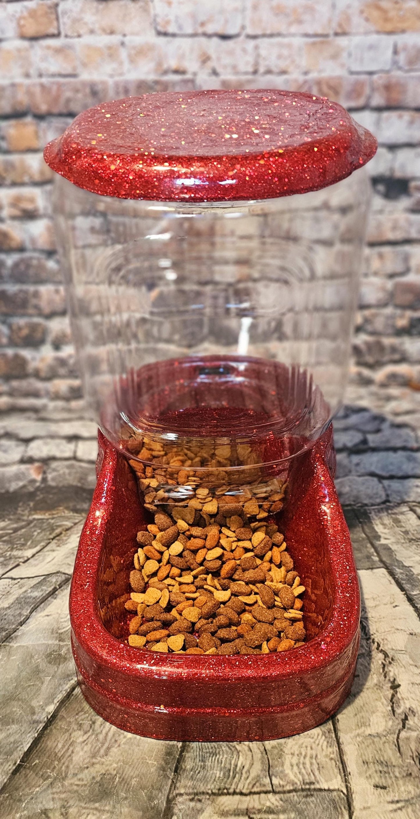 Glitter Gravity food Bowl, glitter resin gravity food bowl, pet gravity food bowl, dog gravity food bowl, personalize gravity pet bowl, cat