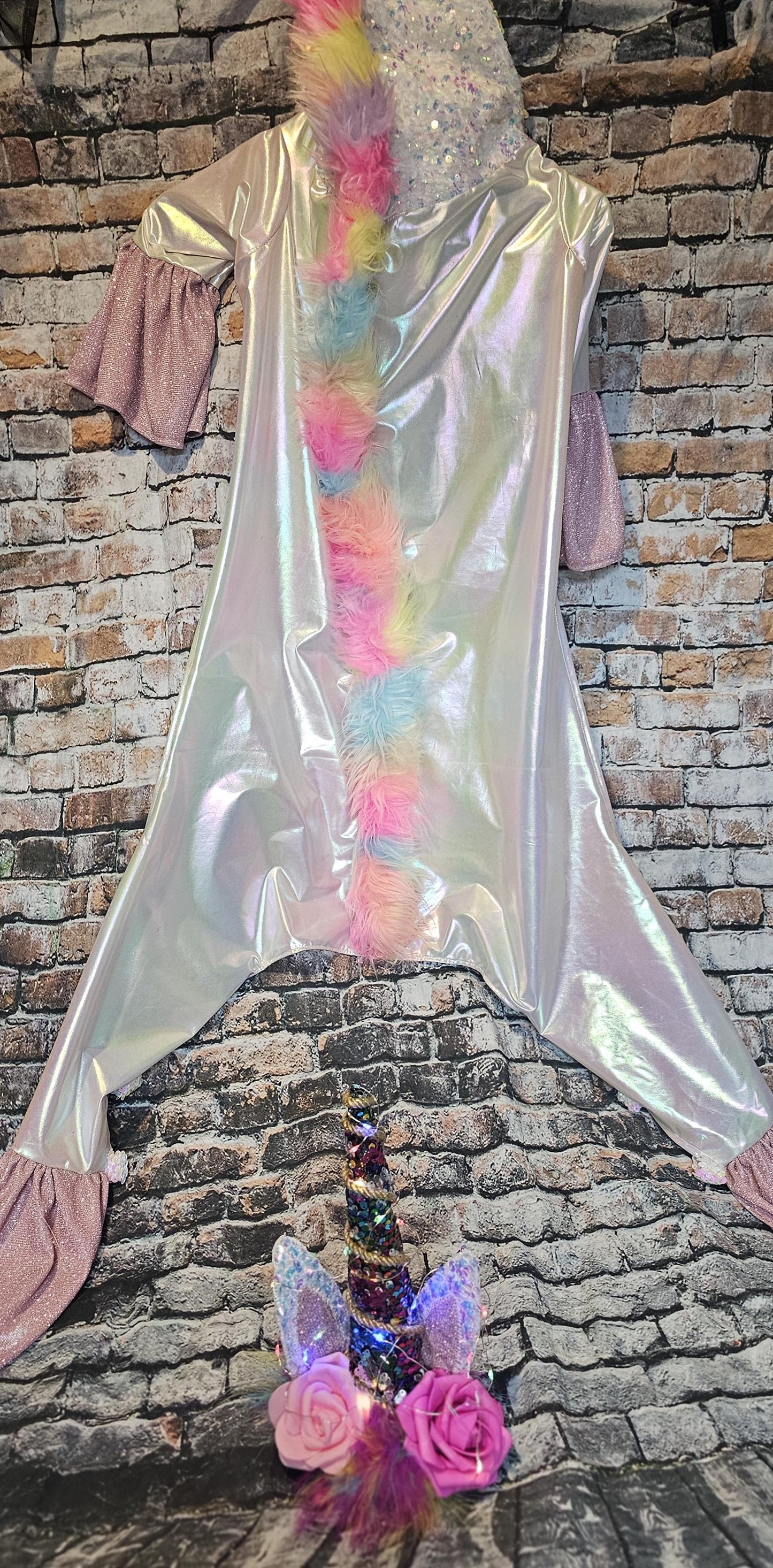 - Unicorn Pet Light Up Costume, Dog Unicorn Costume, Light up pet costume, Light up cat costume, Light up dog costume, Irradescent pet unicorn