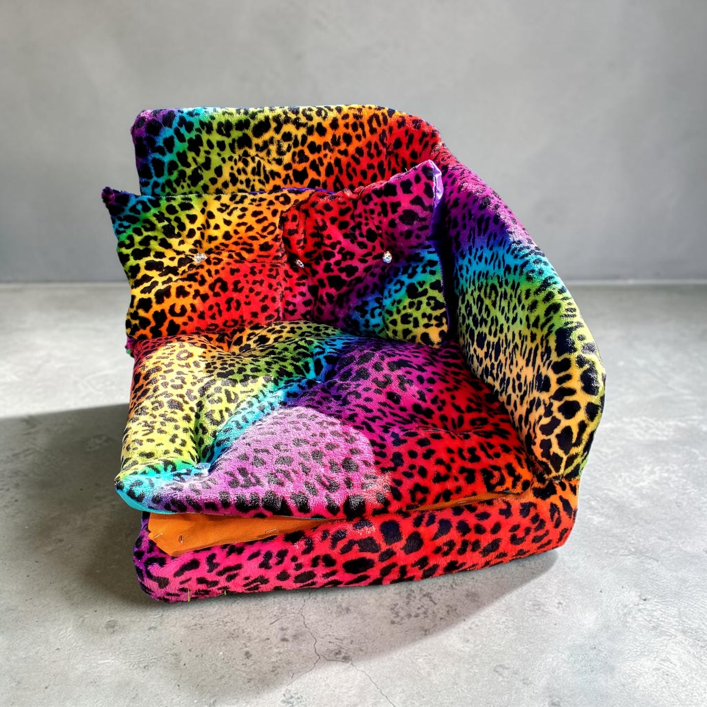 Pet Chaise Lounge, Rainbow Chaise Bed, Pet Chaise Bed, Dog Chaise, Cat Chaise Pet Furniture, Chaise furniture for pets
