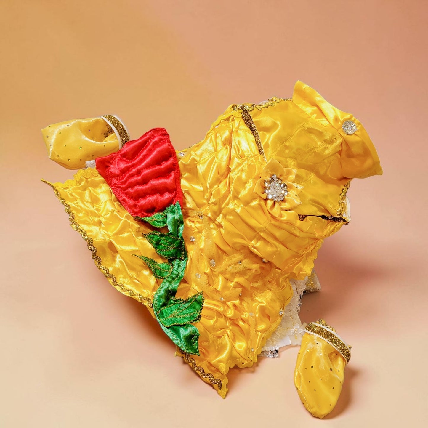 Pet Belle Costume, Beauty and the Beast Pet Costume, Belle dog costume, Belle cat costume, princess pet