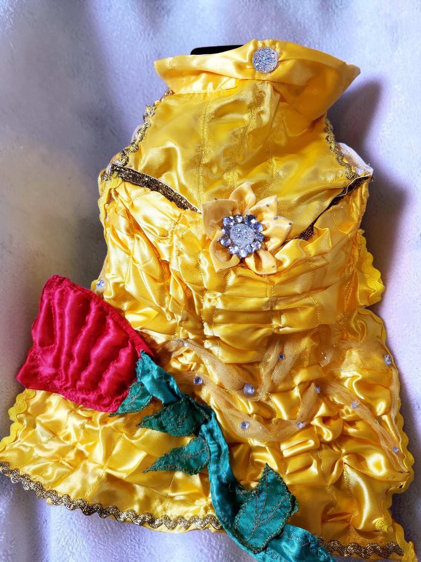Pet Belle Costume, Beauty and the Beast Pet Costume, Belle dog costume, Belle cat costume, princess pet