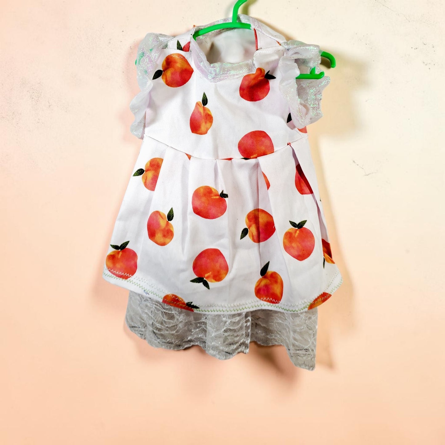 Peach gingham pet dress, peach gingham dog dress, gingham pet dress? Southern bell pet dress, southern bell dog dress, gingham cat dress