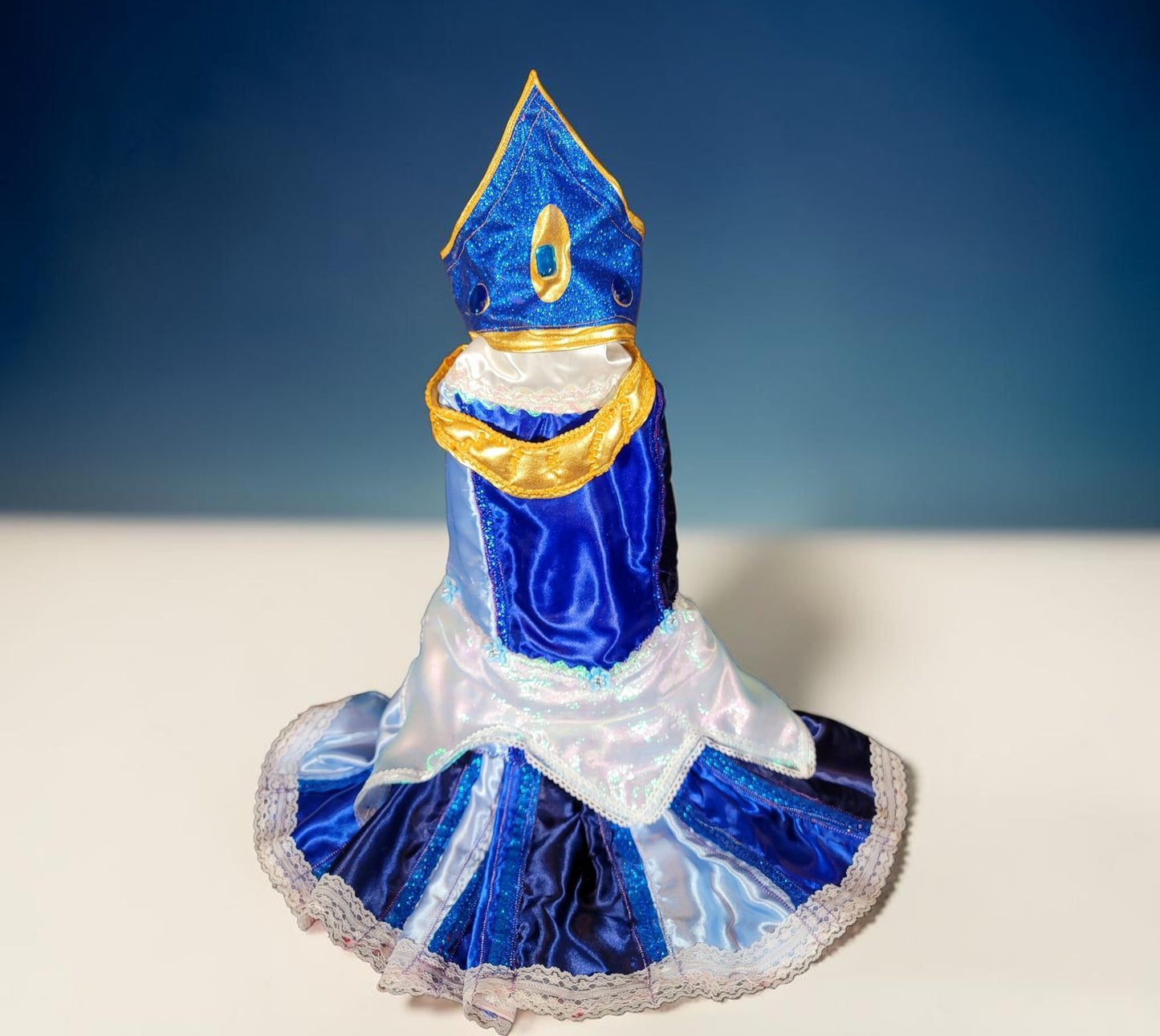 Sleeping Beauty revisable pet costume, Princess Aurora pet costume, Blue Sleeping Beauty Pet, Pink Sleeping Beauty pet