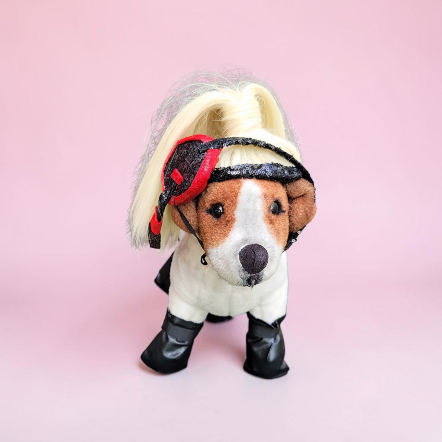 Pop Singer Britney Pet costume, Oops I did again pet costume, Britney Spears inspired pet costume