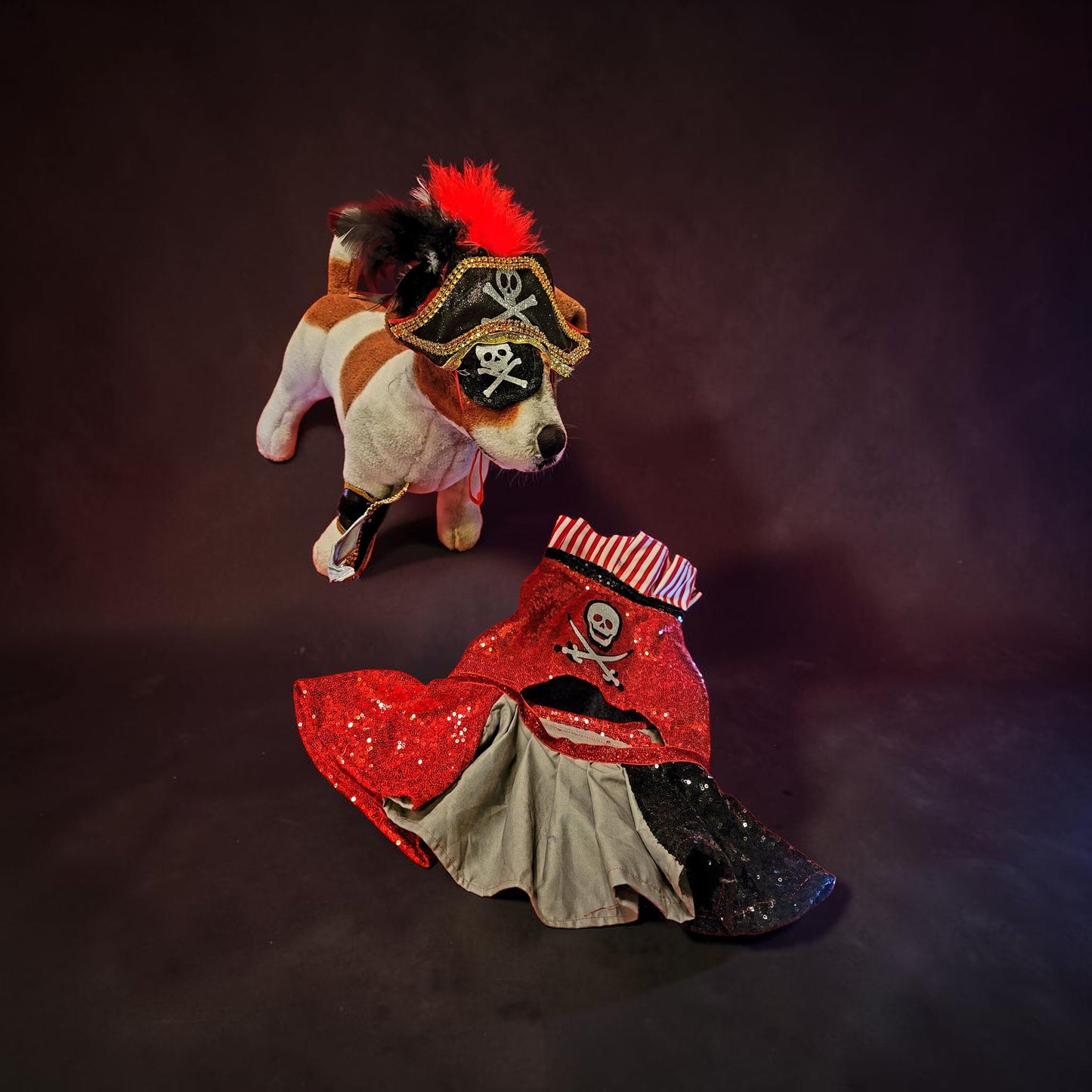 Pet Pirate female Costume, Dog Pirate Costume, Pirate pet costume, Pirate cat costume, female Pirate pet, Pirate pet dress