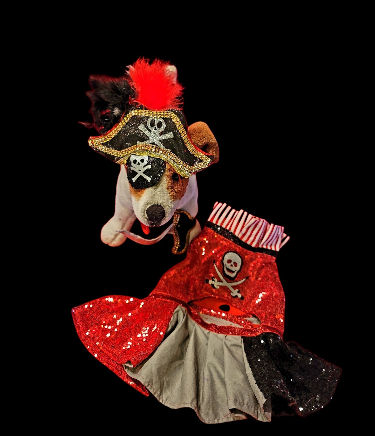 Pet Pirate female Costume, Dog Pirate Costume, Pirate pet costume, Pirate cat costume, female Pirate pet, Pirate pet dress