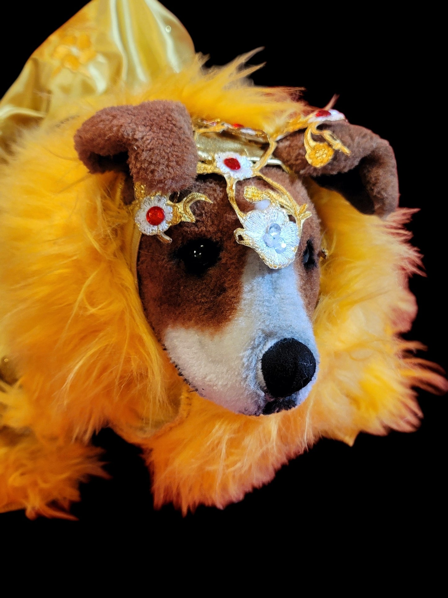 Rihanna pet dress, Rhianna dog costume, Rhianna chinese pet dress, mutt gala pet dress, Rhianna Halloween dog costume