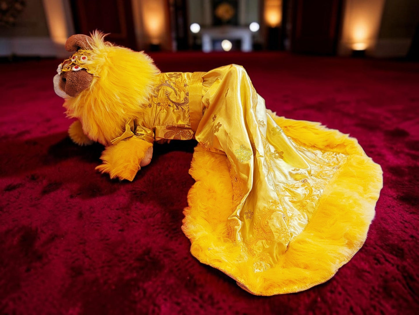 Rihanna pet dress, Rhianna dog costume, Rhianna chinese pet dress, mutt gala pet dress, Rhianna Halloween dog costume