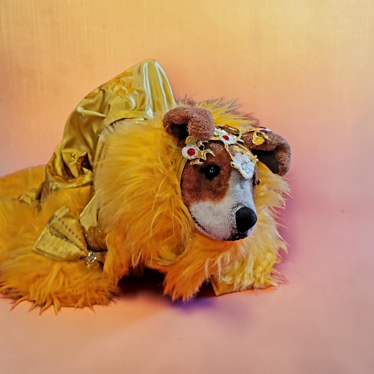 Rihanna pet dress, Rhianna dog costume, Rhianna chinese pet dress, mutt gala pet dress, Rhianna Halloween dog costume