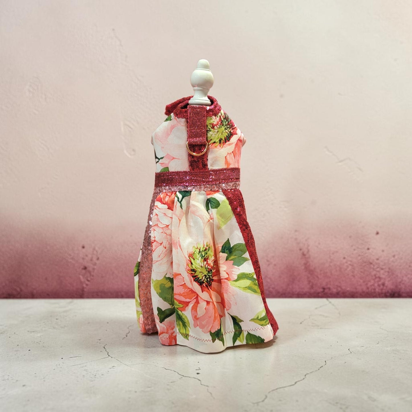 Rose Pet dress, flower Pet dress, rose cat dress, rose dog dress, flower cat dress, flower dog dress,