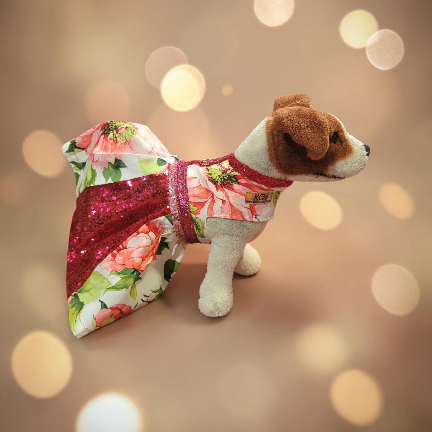 Rose Pet dress, flower Pet dress, rose cat dress, rose dog dress, flower cat dress, flower dog dress,