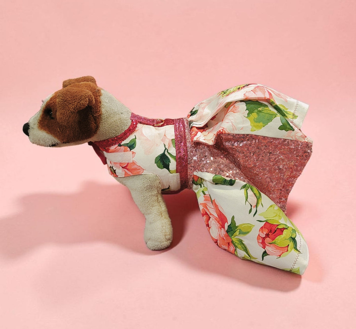 Rose Pet dress, flower Pet dress, rose cat dress, rose dog dress, flower cat dress, flower dog dress,