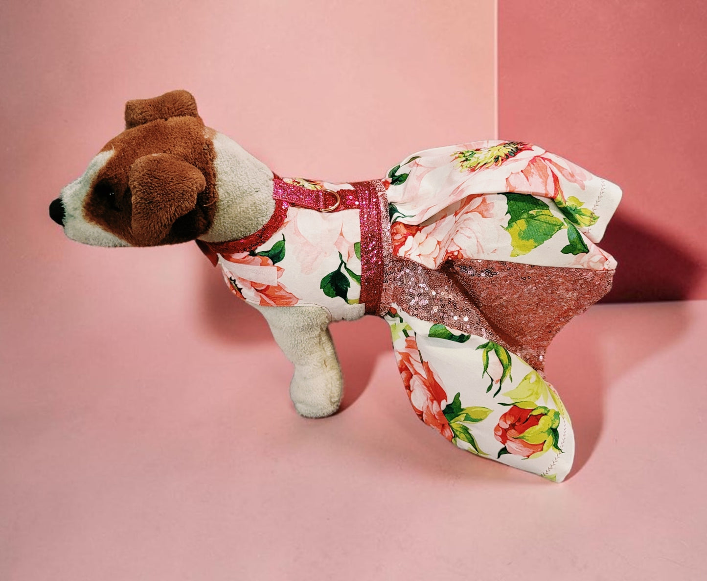 Rose Pet dress, flower Pet dress, rose cat dress, rose dog dress, flower cat dress, flower dog dress,