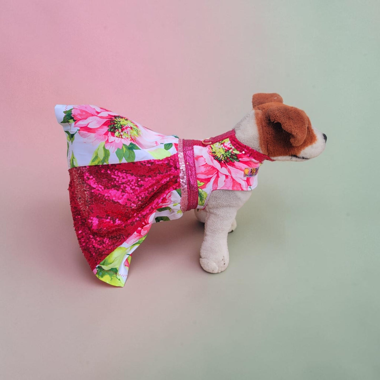 Rose Pet dress, flower Pet dress, rose cat dress, rose dog dress, flower cat dress, flower dog dress,