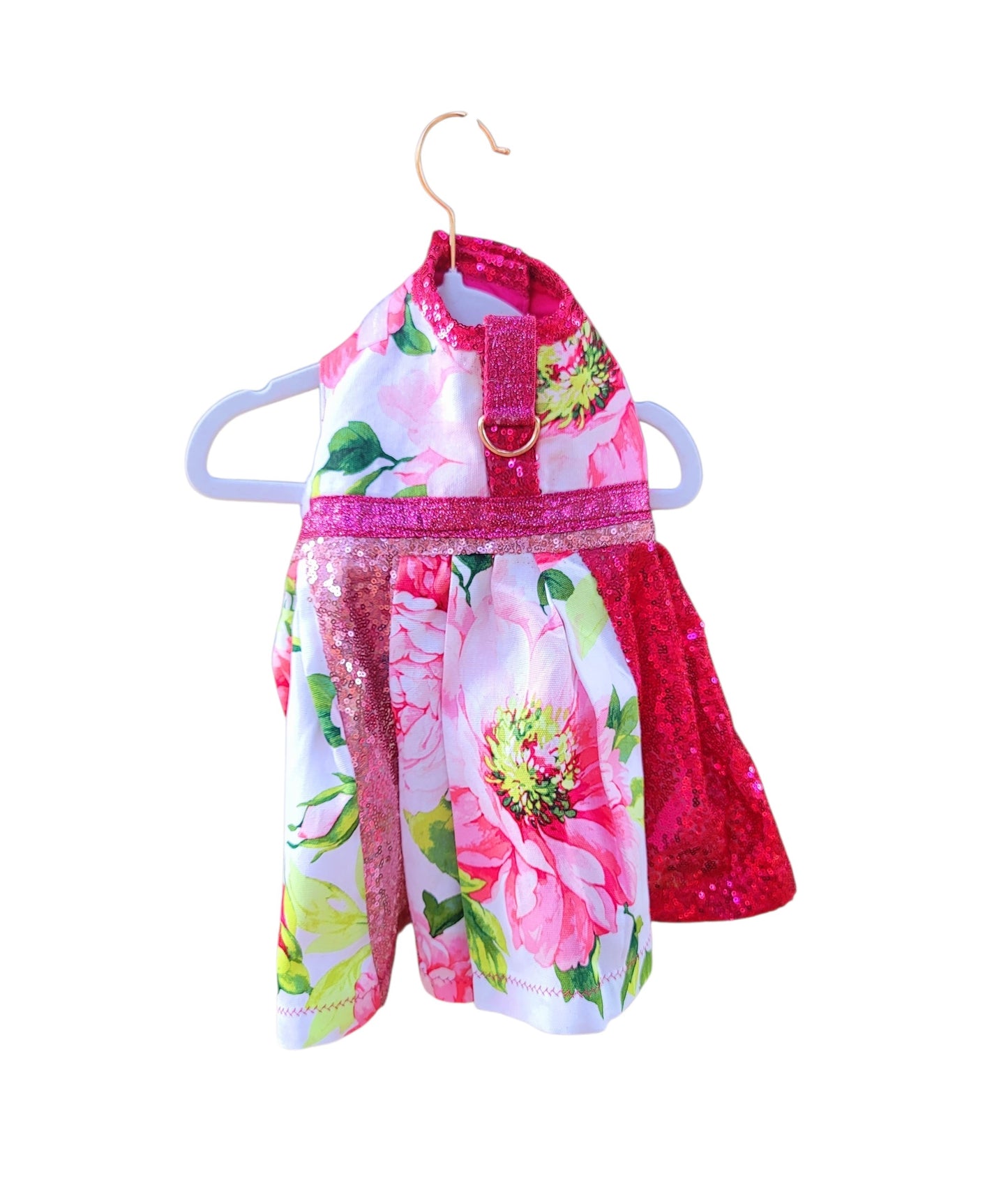 Rose Pet dress, flower Pet dress, rose cat dress, rose dog dress, flower cat dress, flower dog dress,