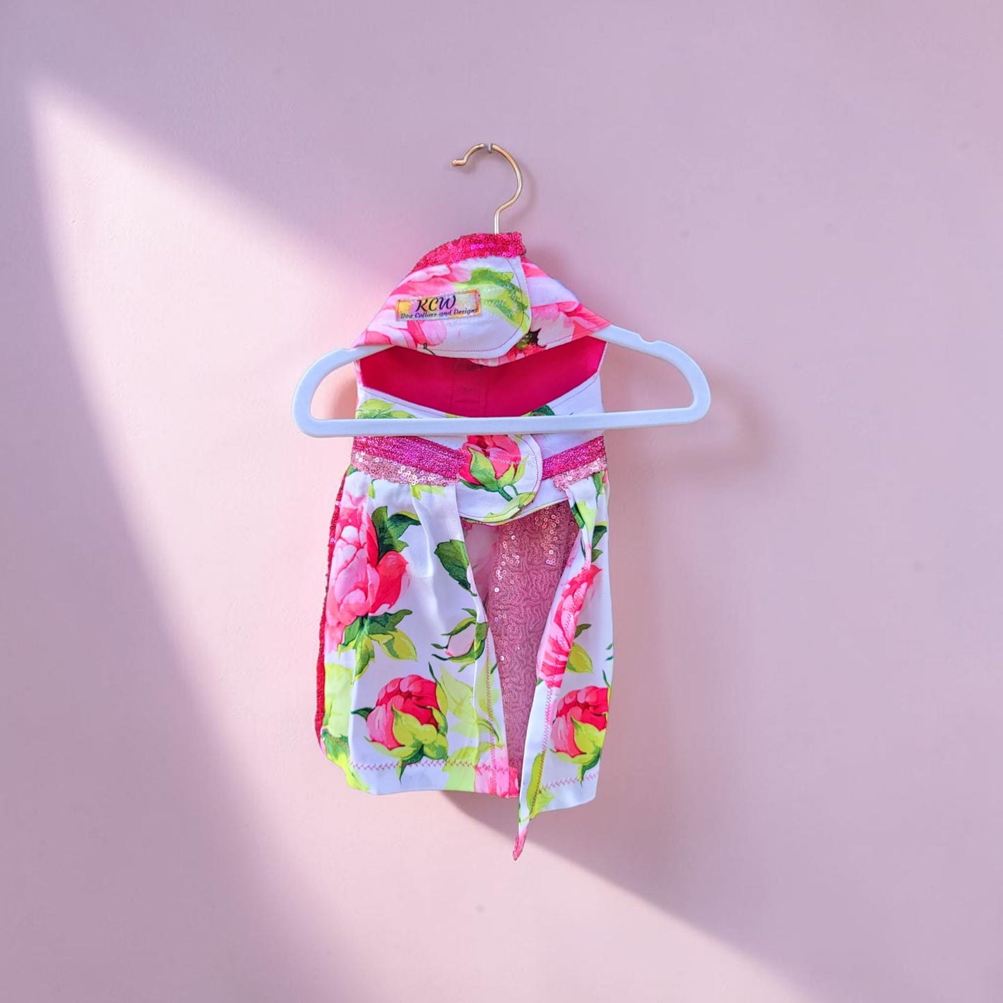 Rose Pet dress, flower Pet dress, rose cat dress, rose dog dress, flower cat dress, flower dog dress,