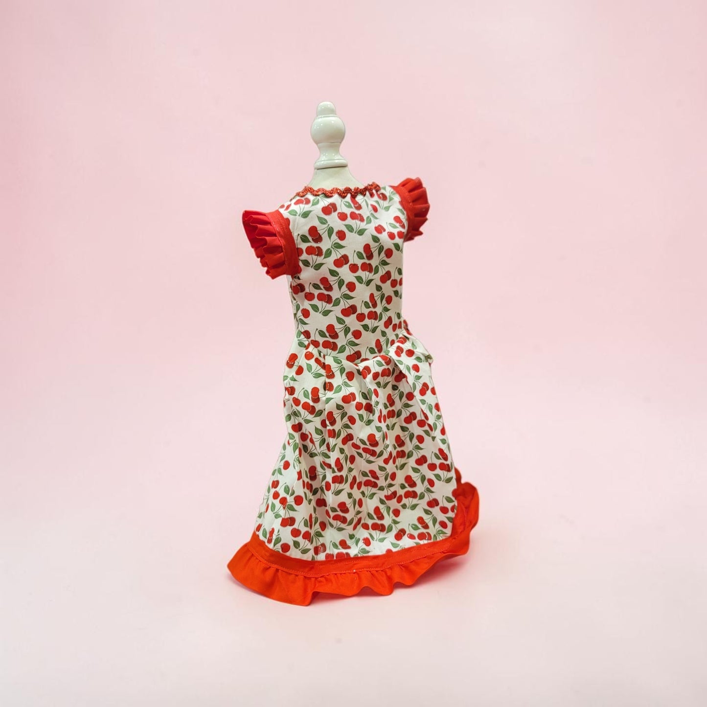 cherry dog Cherry pet dress, cherry cat dress, fruit pet dress, dog dresses, pet dress with cherries, dog dress with cherries