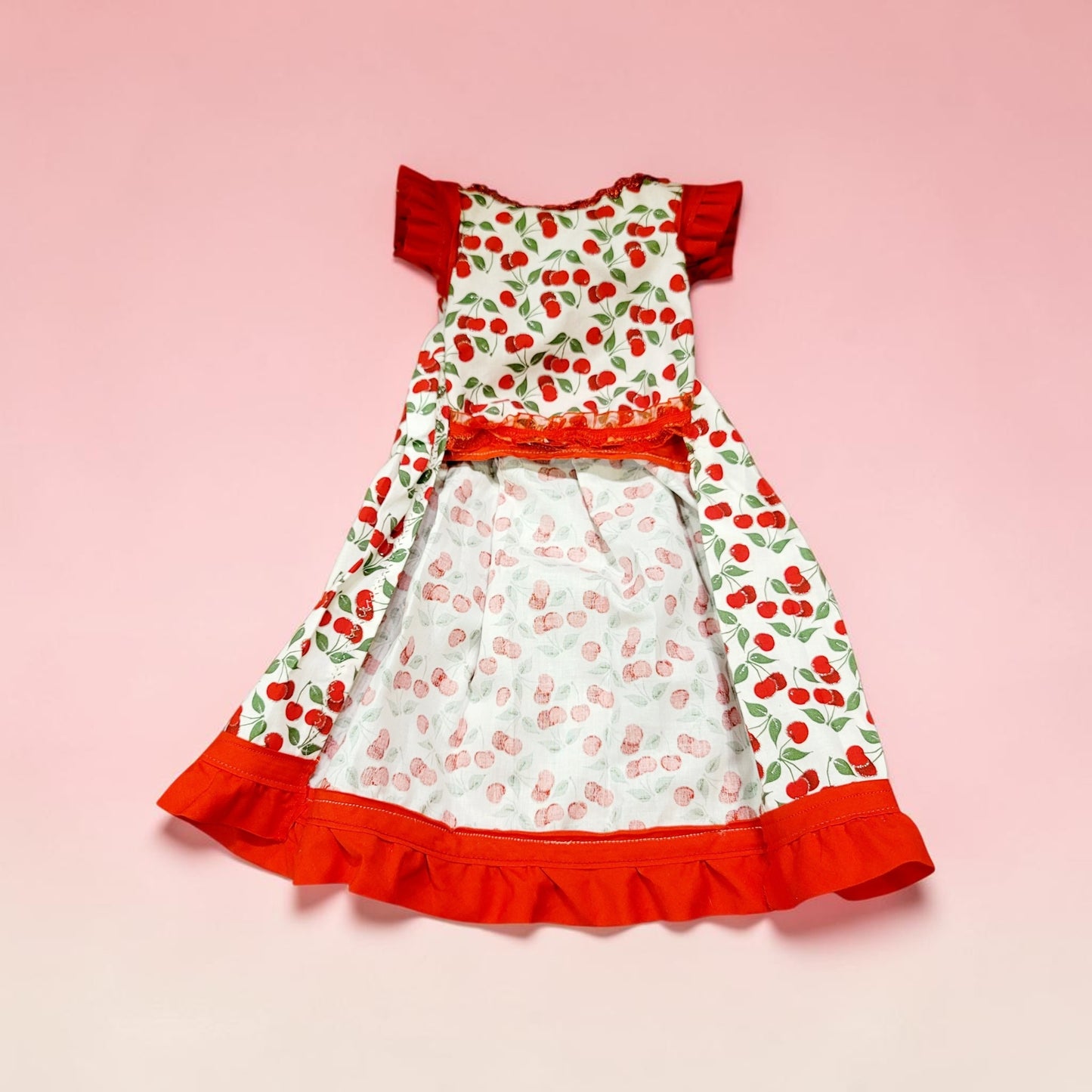 cherry dog Cherry pet dress, cherry cat dress, fruit pet dress, dog dresses, pet dress with cherries, dog dress with cherries