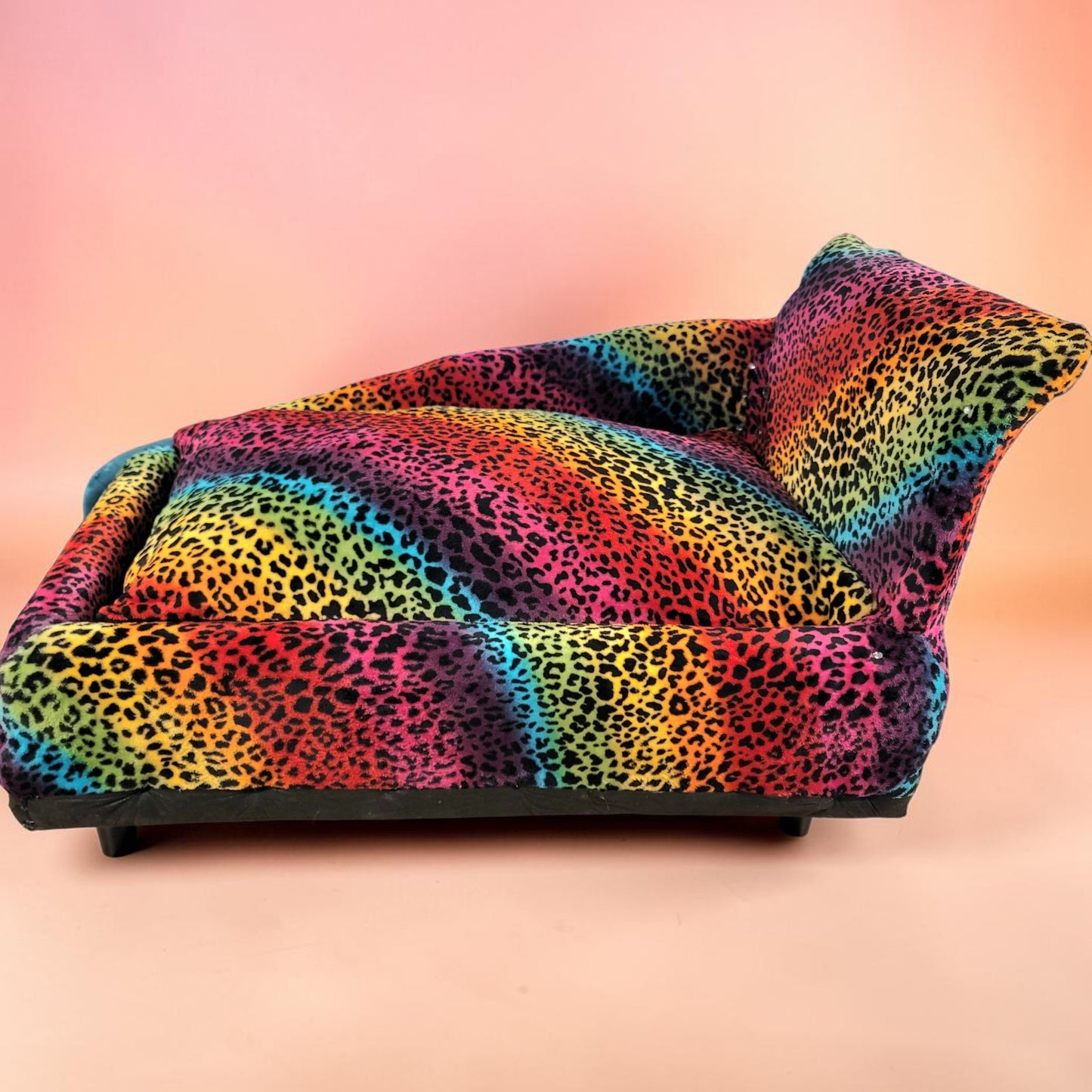 Pet Chaise Lounge, Rainbow Chaise Bed, Pet Chaise Bed, Dog Chaise, Cat Chaise Pet Furniture, Chaise furniture for pets