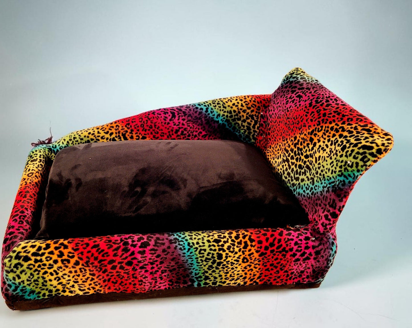 Pet Chaise Lounge, Rainbow Chaise Bed, Pet Chaise Bed, Dog Chaise, Cat Chaise Pet Furniture, Chaise furniture for pets