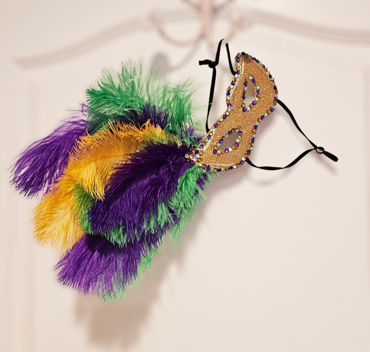 Mardi Gras Pet Masks, Mardi Gras Dog Mask, Fat Tuesday pet, feather pet mask