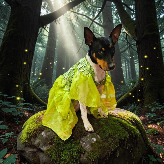 Folklore pet dress, folklore pet costume, fairy core pet dress, folklore dog dress, folklore cat dress, folklore era pet costume, Taylor pet
