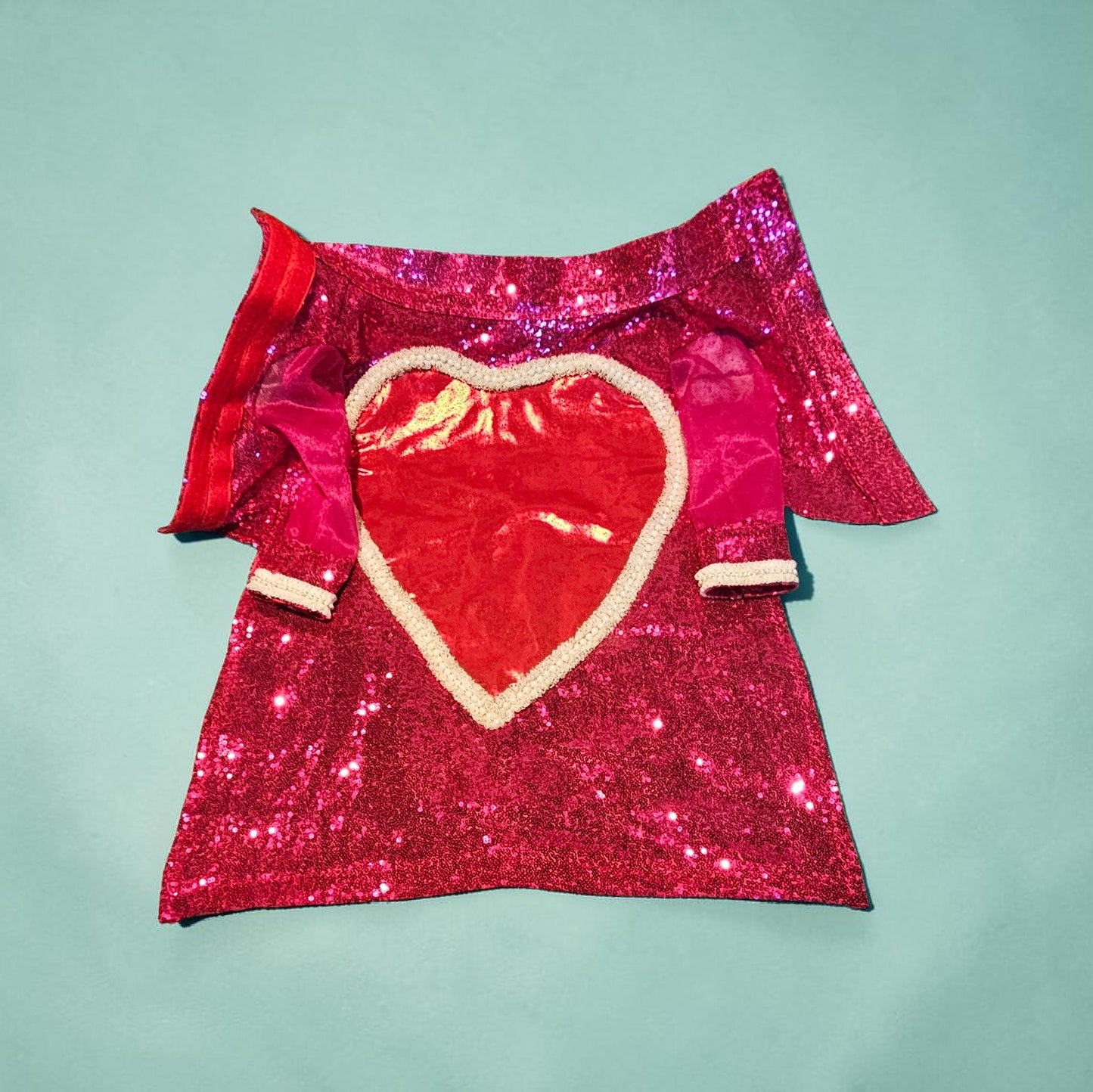 Taylor Swift pet dress, Taylor lover pet dress, Taylor Me pet dress, sequin heart pet dress