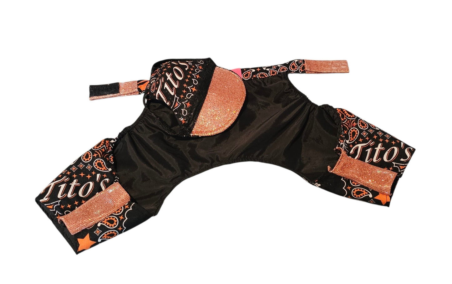 Tito's pet swimming trucks, pet bathing suit, Tito's pet shorts